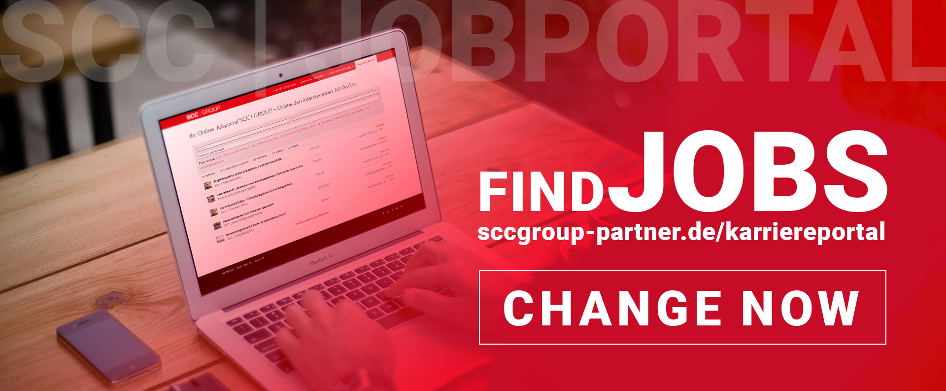 Find Jobs on http://sccgroup-partner.de/karriereportal/